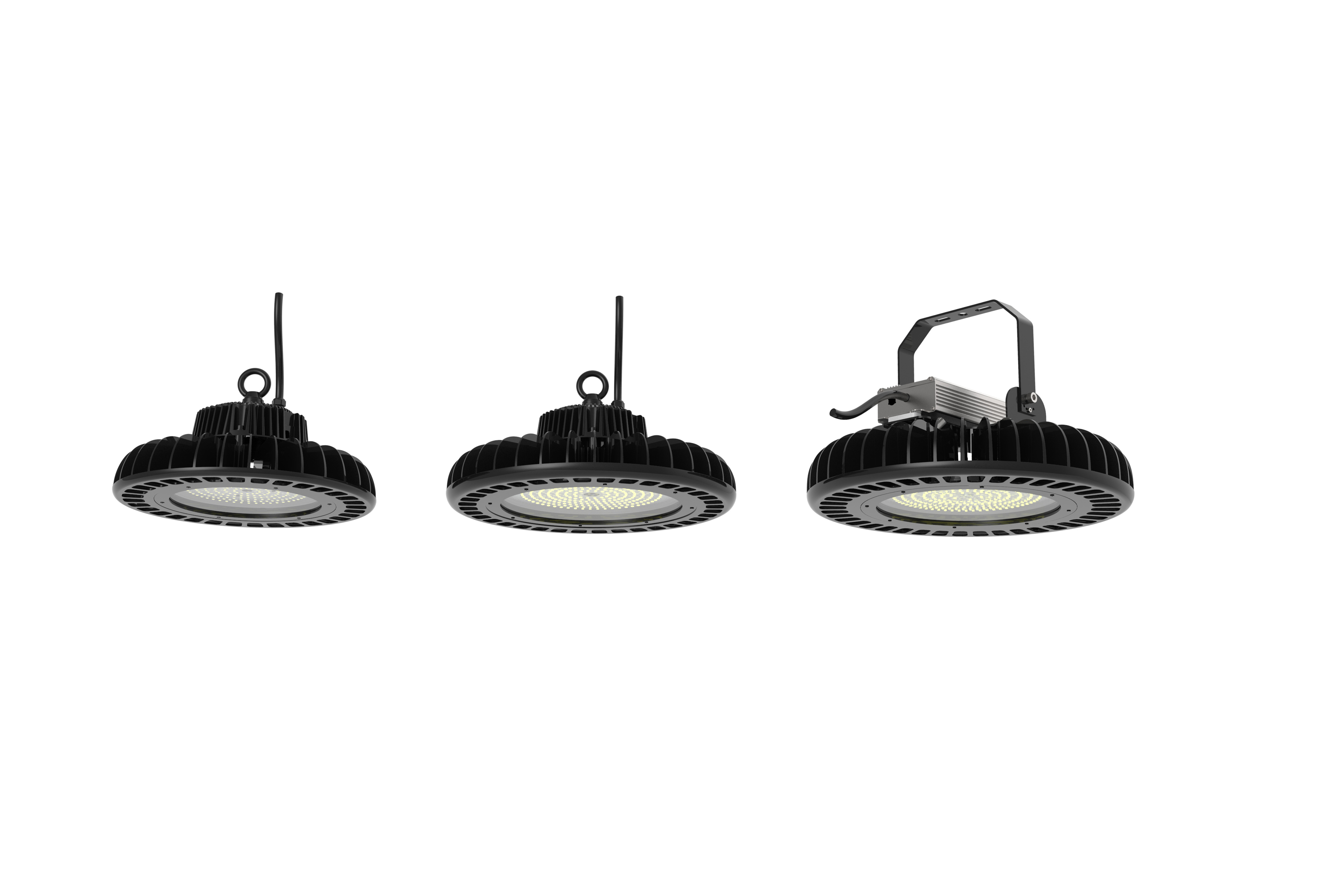 Aluminum 150lm/W Dimmable LED High Bay Lights , 300W Ufo Led High Bay Light
