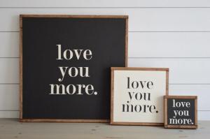 Quality Exquisite Wooden Plank Plaque , Square Wooden Signs With Love Sayings wholesale