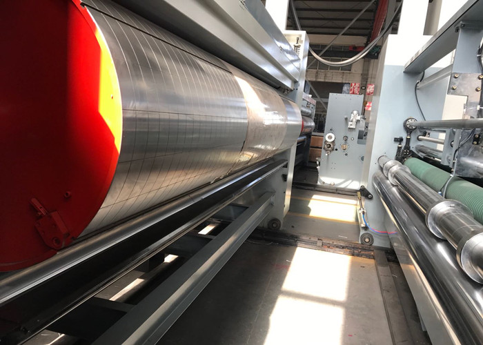 Corrugated Flexo Box Machine Automatic Slotting Machine For Cardboard