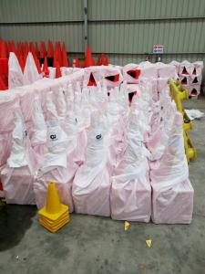 Quality Road Safety Guiding Cone Orange PVC Plastic Traffic Cones wholesale