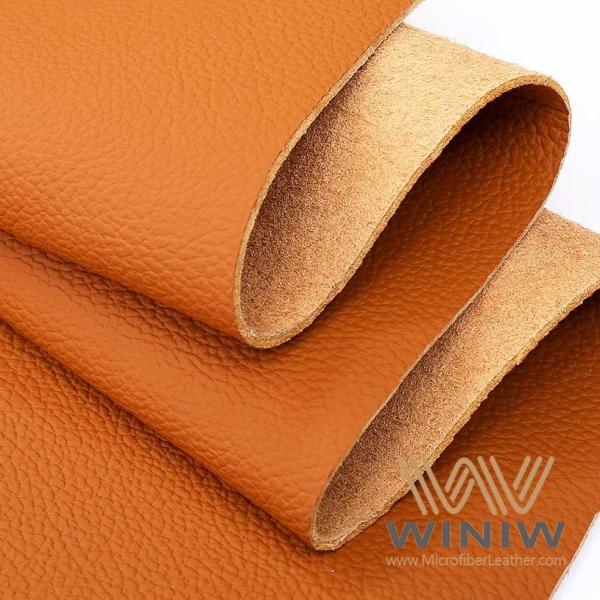 1.2mm Nappa Faux Leather Artificial Microfiber Automotive Seat Upholstery