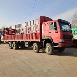 Quality Good Performance HOWO 8X4 Cargo Truck with 6m Cargo Box Dimensions wholesale