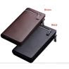 Buy cheap Creative Business pu zipper wallet men wallet long section clutch wallet zipper from wholesalers