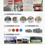 Bedroom Prefabricated Space Capsule Container House Cabin House and Aluminum