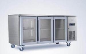 Quality Stainless Steel Commercial Undercounter Freezer , 3 Door Undercounter Freezer wholesale
