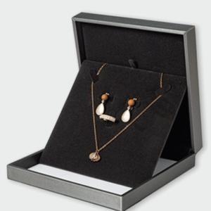 Custom Size Accepted Jewelry Organizer Box For Earring , Necklace , Bracelet And