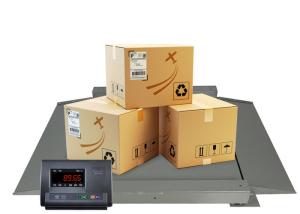 Quality 0.8m Digital Floor Scales Industrial , LCD Floor Scale For Pallets wholesale