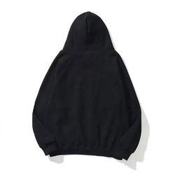 Custom Cotton Hoodie Oversize Sweatshirt Long Sleeve Casual Plain Hoodie