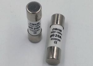Quality AC 50Hz Din Mount Fuse Holder Porcelain Or Brass For Protecting Electric Equipment wholesale