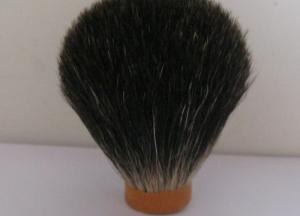 Quality Natural Black Pure Badger Hair Shaving Brush Knot Replacement wholesale