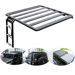 Quality 2022 Silver Black Zj Compass Racks for Jeep Wrangler Jk 2 Doors High- Roof Mount wholesale
