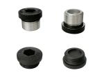 Waterproof plastic / metal cable connector