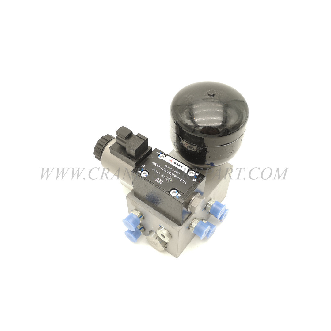 STC250H.12.4.1 Crane Spare Parts Leading Valve Assembly 11179961