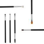 Classic Aluminum Ferrule Eyeshadow Makeup Brush Set For Professional Blending