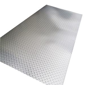 Quality Zinc40-275 Gi Chequered Plate Coated Steel Galvanized Metal Pattern Sheet Sgcc wholesale