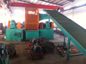 China High Efficiency Tyre Shredder Machine on sale