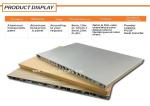 SGS Black Honeycomb Aluminium Panel , Sound Insulation 20mm Aluminium Plate