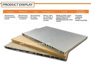 Quality SGS Black Honeycomb Aluminium Panel , Sound Insulation 20mm Aluminium Plate wholesale