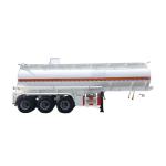 3 Axle 19CBM Chemical Tanker Trailers Supplier For Transport Sulfuric Acid