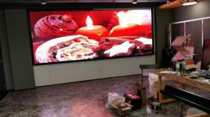 China 4M*3M Indoor Full Color LED Display , Video Wall Displays High Definition 43 IP Rate on sale