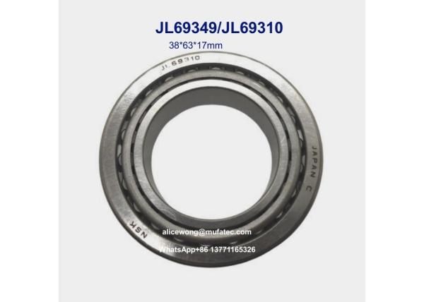 JL69349/JL69310 JL69349/10 automotive bearings inch taper roller bearings 38*63