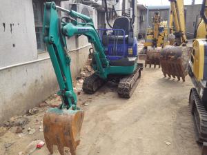 Quality Used KOMATSU PC15 1.5 Ton Mini Excavator For Sale with Rubber track shoe wholesale