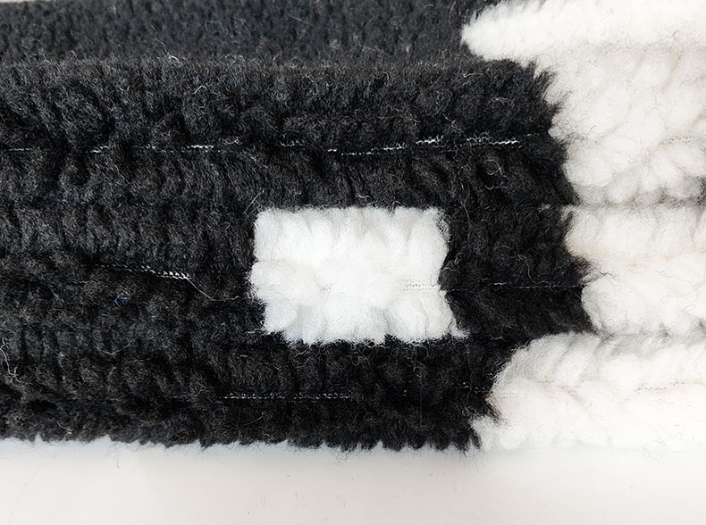 Polyester Custom Single Side Printed Sherpa Fleece Fabric For Garment Blanket