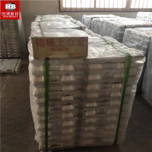 Quality AlRe AlRe10 AlRe20 Aluminum Rare Earth La60 Ce 40 Master Alloy Ingot factory supply wholesale