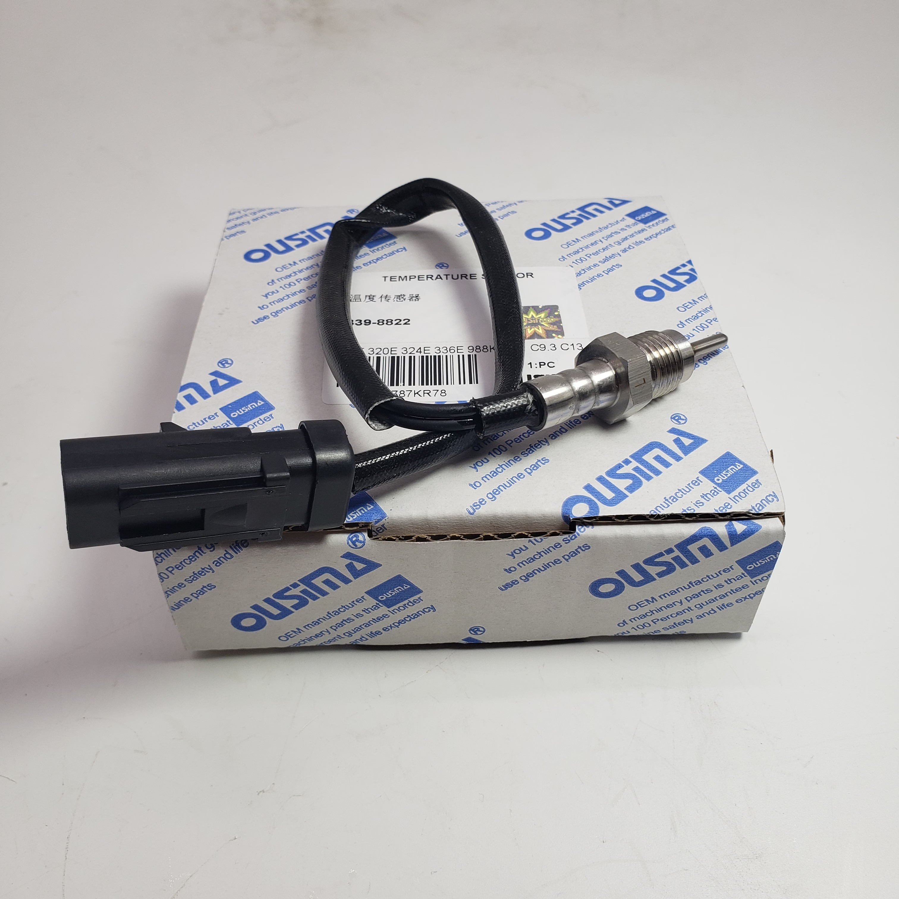 Temperature Sensor 339-8822 For CAT 312E 320E 324E 329E C9.3 C13