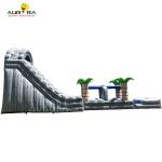 Grayish Blue PVC Inflatable Tunnel Slide For Adventure Seekers