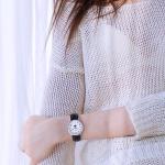 Miyota 6P20 Quartz Wrist Watch 3BAR Water Resistance For Couple