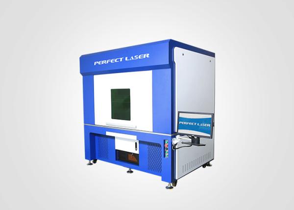 High Quality Accurately Fiber Laser Engraving Machine For ABS / Metal / Alloys /