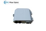 Outdoor Wall Mount Fiber Optic Termination Boxes 8 Port for 1x4 1x8 PLC Splitter