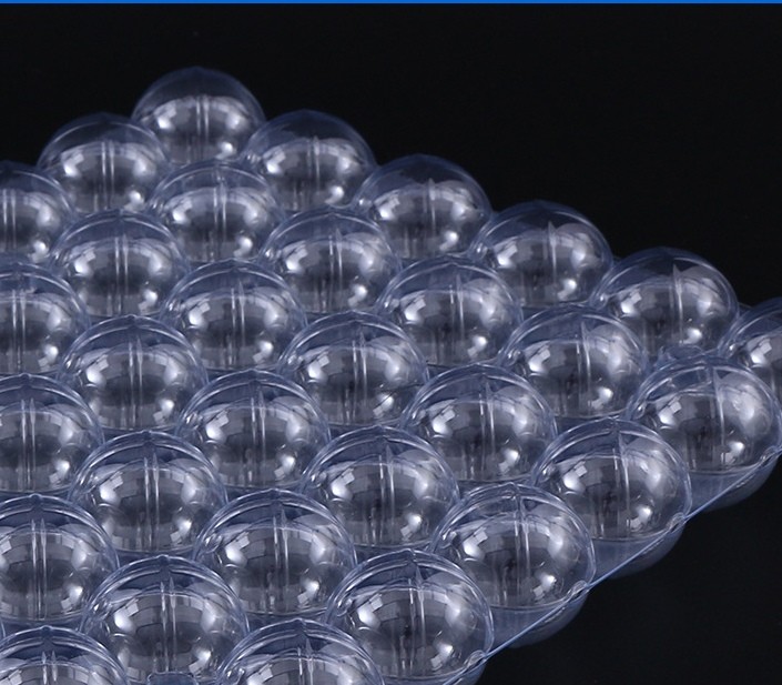 Custom Blister Transparent 54 Cavity Pet Berry Fruit Clamshell Box Disposable Yangmei Fruit Clear Plastic Container Packing Box