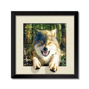Quality 5D Natural Flowers 40 x 40cm Poster Custom Lenticular Printing For Home Hanging wholesale