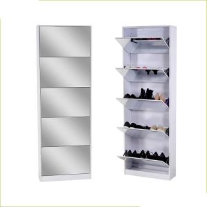 Quality 185cm Mirrored Shoe Cabinet wholesale