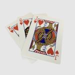 Full Color Printing Glossy Lamination 300gsm Playing Cards Poker