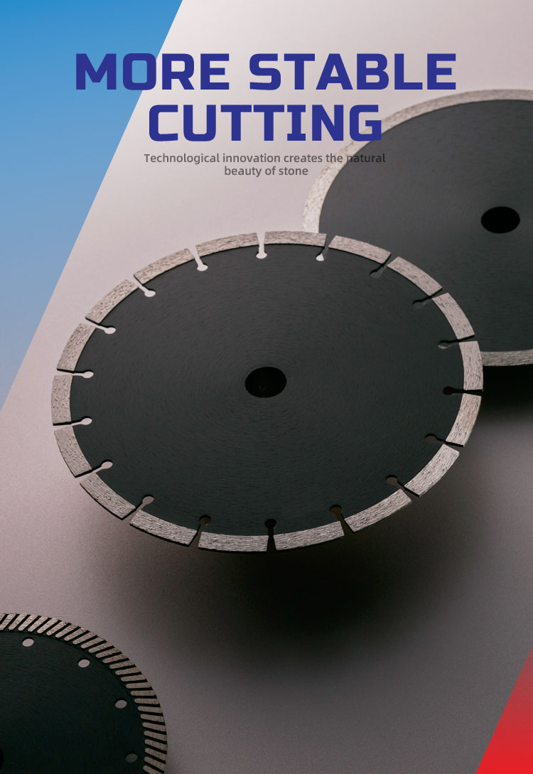 SAW BLADE 4" Cold Press Sintering Diamond Discs Turbo Cutting Disc With Long Lifespan