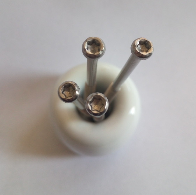 SUS304HC Cylinder Head Screw 4.0MM Dia 60MM Length Sample Available