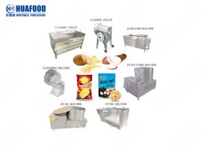 Quality 380v Frozen French Fries Making Machine Chips Processing Easy Opreation wholesale