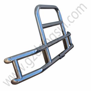 Quality Stainless Steel Big Rig Deer Bumper Guard For Freightliner Cascadia Anti Corrosion wholesale