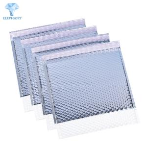 Quality Shining Biodegradable Cosmetic Metallic Shipping Bags 6x10'' wholesale
