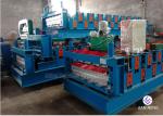 Roof Tile Machine Glazed Tile Metal Roofing Machine / Metal Roll Forming Machine