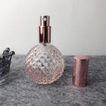 100ml Luxury High Capacity Perfume Bottles Transparent Spray Pump Refillable