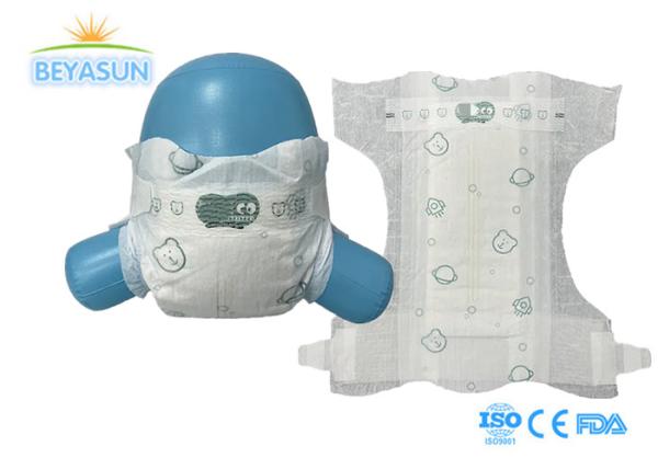 Soft Breathable Disposable Diaper Premium Nappies Fast Absorption Newborn Baby