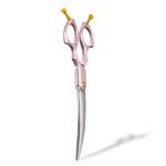 CE Colorful Pet Grooming Products Curved Thinning Chunking Shears