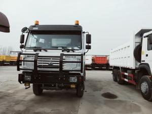 Quality 336HP Heavy Duty Dump Truck With HW19710 Transmission And 9 Tons Front Axle wholesale
