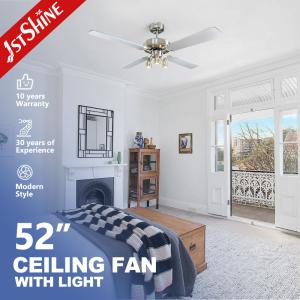 Quality Lighting Solutions Service 52 Inch 3 Speeds Smart Ceiling Fan for Modern Living Room wholesale