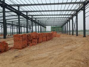 Quality Customize Structural Prefab Metal Steel Construction For Industrial Building wholesale