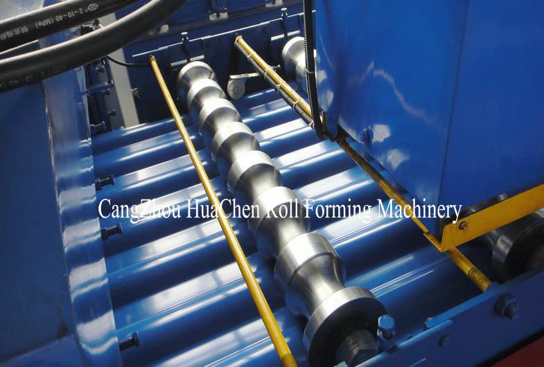 380V Power Hydraulic Arc Sheet Metal Roll Forming Machines 15 Roller Station For Africa